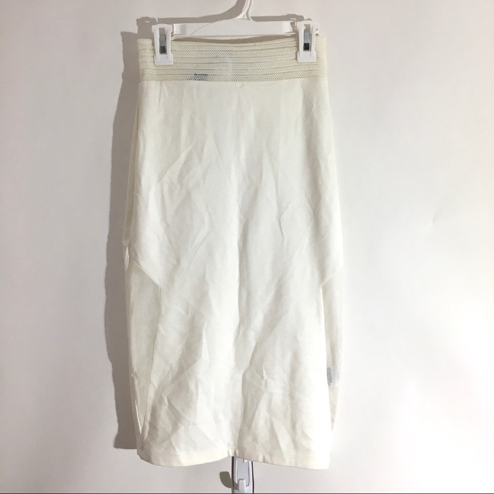 Bebe Mesh Inset Skirt